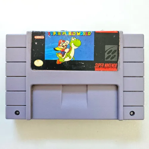 Super mario world Original salvando