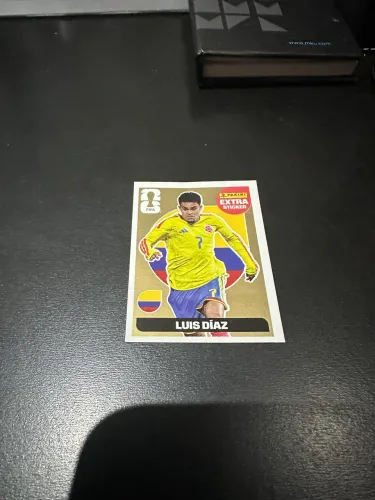 Figurinha Extra Legend Ouro / Gold Luis Diaz Copa 2026