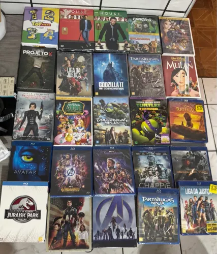 Lote dvd e Bluray ( apenas venda do lote )
