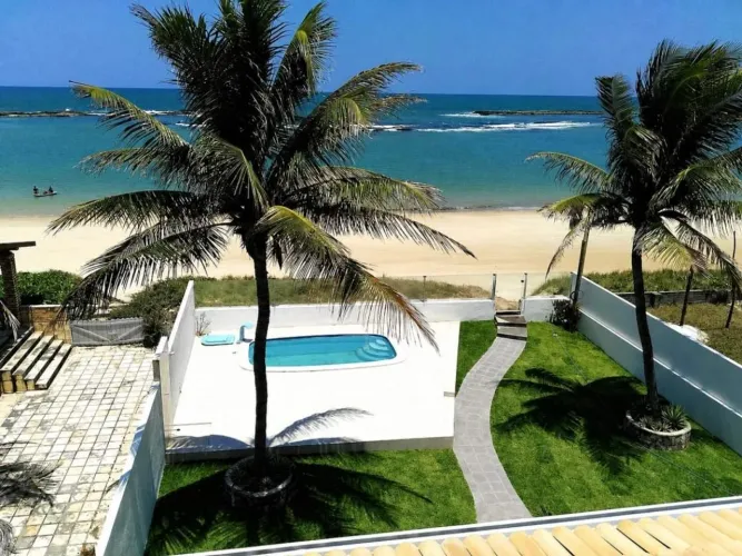 Apartamento para Temporada em Nísia Floresta, Praia de Tabatinga, 3 dormitórios, 2 suítes,