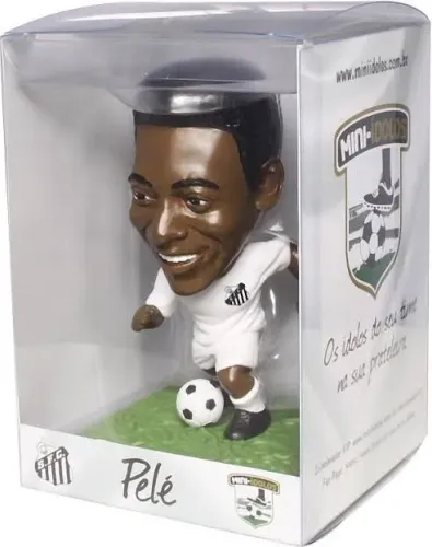 Boneco miniatura Pelé