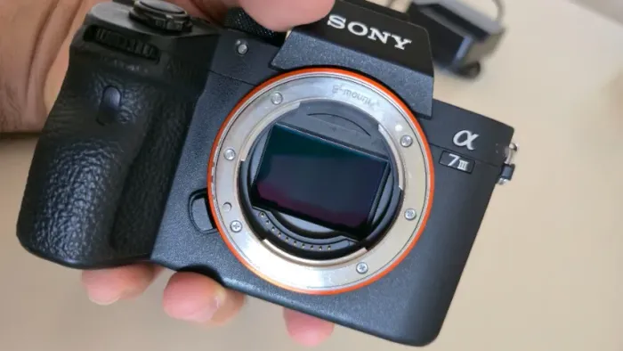 Câmera profissional Sony a7 III ( não canon nikon fuji )