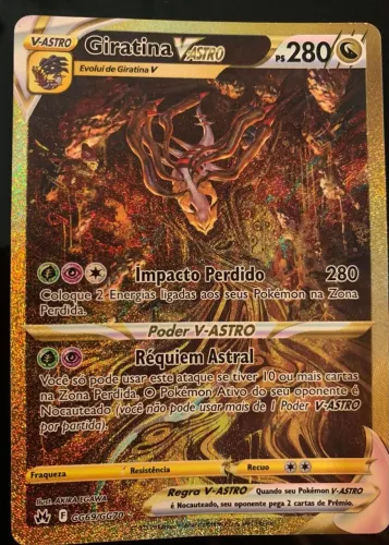 Giratina V ASTRO FOIL