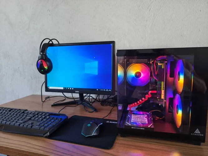 Pc novo completo, Intel i5 + 16 GB RAM + 600GB + SSD