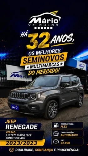 Jeep Renegade T270 1.3 TB 4X2 Flex Aut. 2023