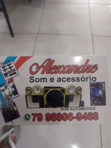 Instalação de som automotivo e acessório