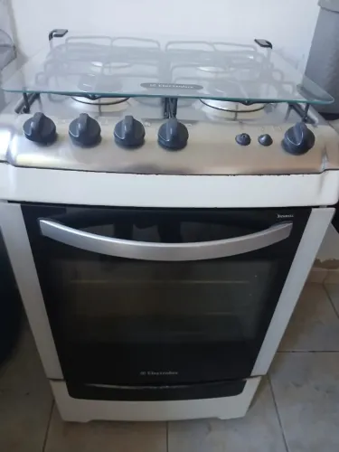 Fogão de Piso 4 Bocas Branco - Usado