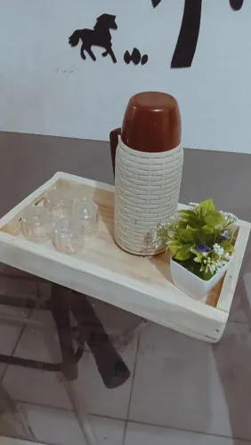 Bandeja de pino. Faço por encomenda