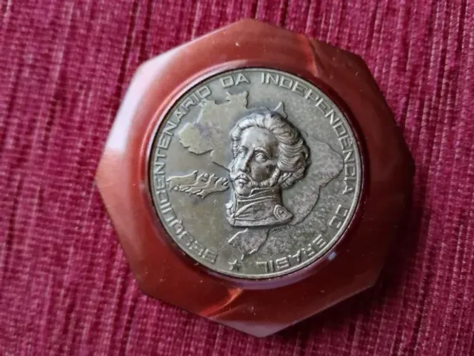 Medalha comemorativa sesquicentenário da independência 