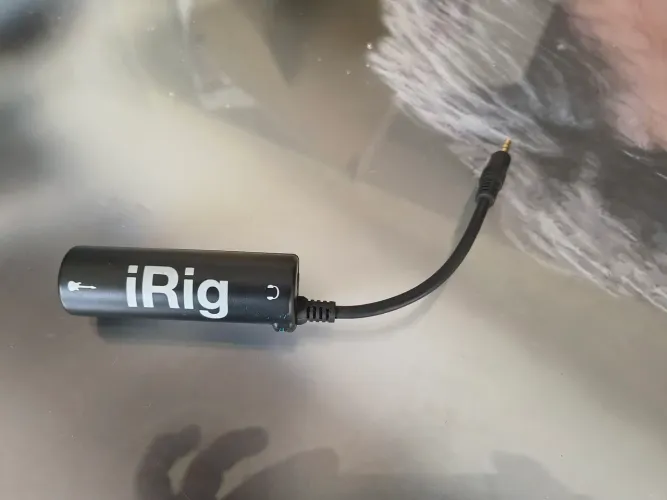 I-rig - Interface de Áudio para Guitarra e Lives no Celular