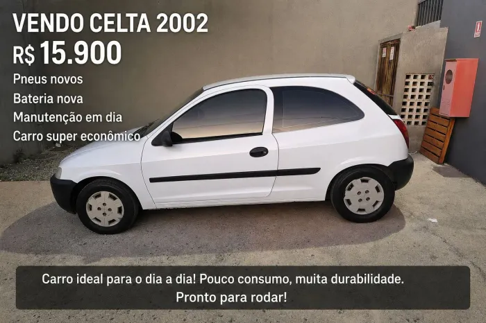 Chevrolet Celta 1.0/super/n.piq.1.0 MPFI VHC 8V 3P 2002