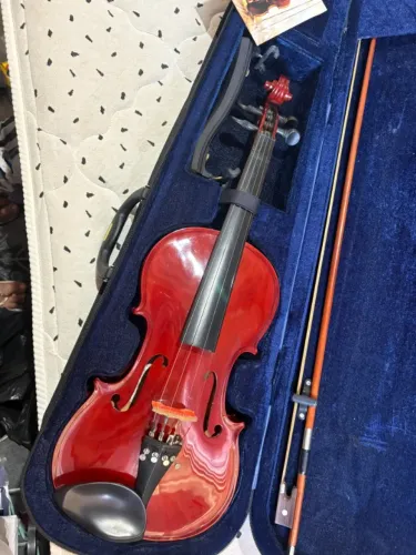 Violino 4/4 Luiz Sebastião Rodrigues - Atelier Nhureson + Acessórios