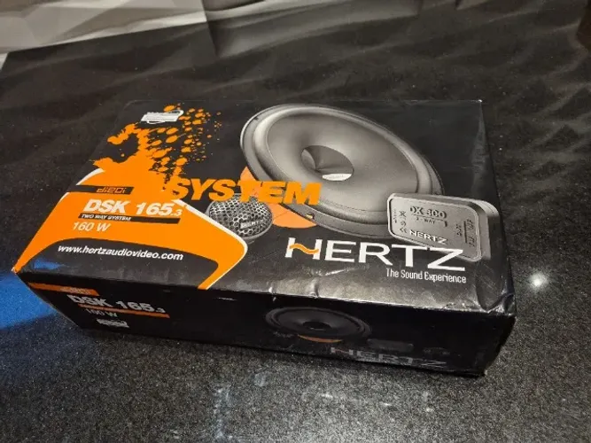 HERTZ DSK 165.3 - Kit 2 Vias 160W RMS - NOVO