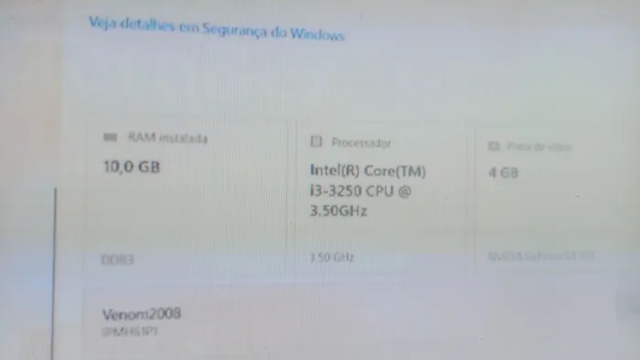 Vendo CPU a vista ou parcelado