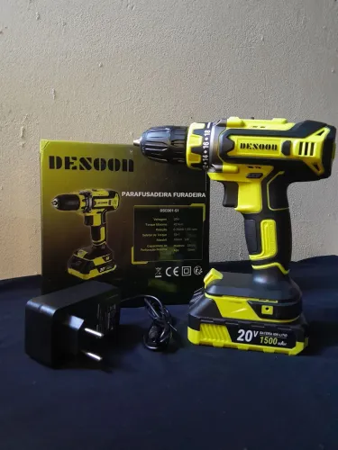 Parafusadeira furadeira Desoon 20v