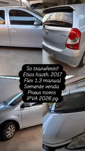 Toyota Etios X 1.3 Flex 16V 5P Mec. 2018