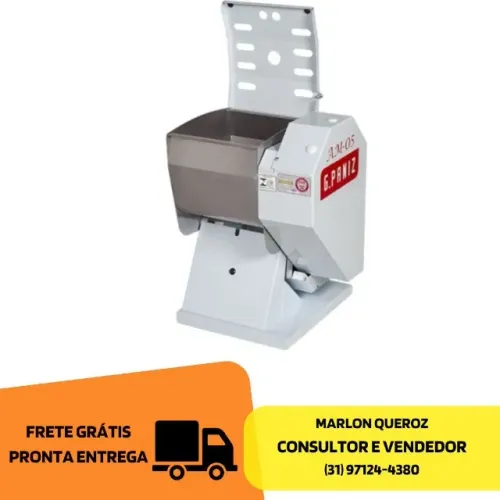 Amassadeira Semi Rápida 5 KG G.Paniz Novo