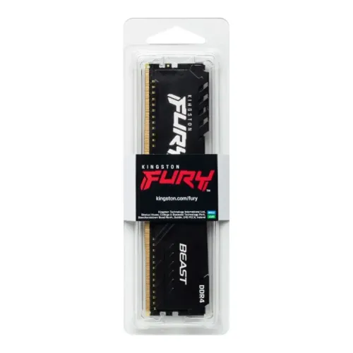 Par Memórias Kingston Fury Beast 16GB (2x8GB) DDR4 [Nova & Lacrada]