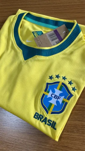 Camisa Amarela Brasil 2026 Nova