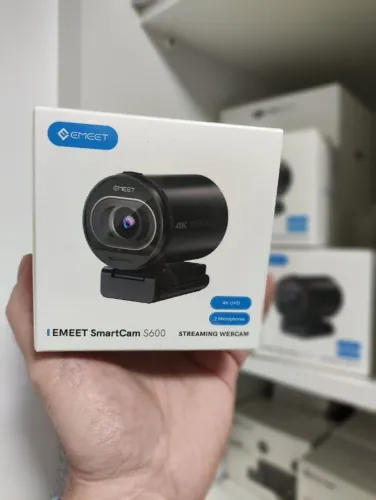 WebCam Emeet S600 4k - @LJCEletro