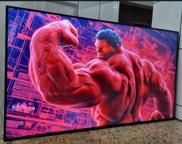 TV Samsung smart 55 polegadas 4k Qled muito nova imagem perfeita