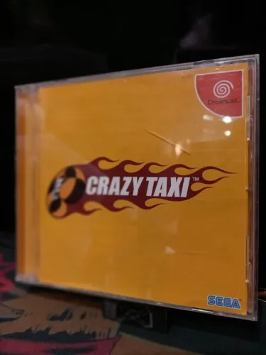 JOGO CRAZY TAXI DREAMCAST JP COMPLETO ORIGINAL 
