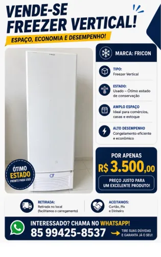 Freezer vertical