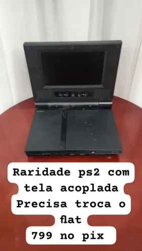 Ps2 slim tela acoplada