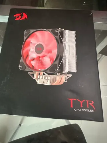 Cooler Para Processador Redragon TYR, LED Vermelho