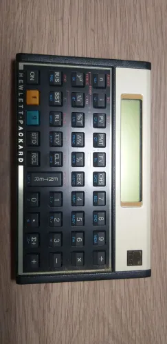 Calculadora financeira HP 12C Gold