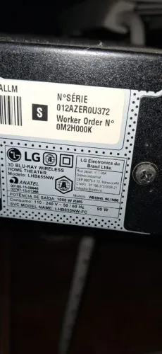 Home theater LG LHB655