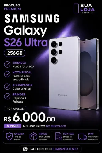 Samsung Galaxy S26 ultra 256gb