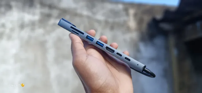 Adaptador Hub USB 8 em 1 - Para Celular, Notebook e PC