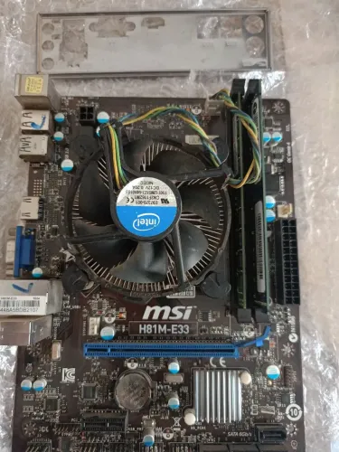 Placa mãe Ddr3 + Processador i5 4460 +16gb de memória ram
