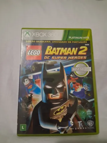 LEGO BATMAM DC SUPER HEROES JOGO ORIGINAL XBOX 360