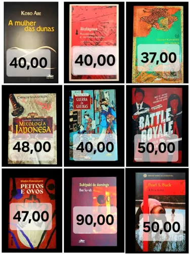 Livros da Literatura Japonesa, Chinesa e Coreana