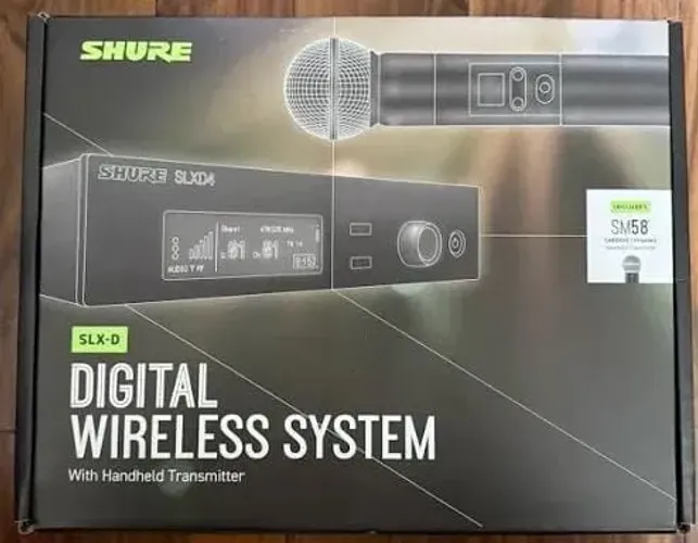 MICROFONE SHURE SLXD4 ORIGINAL