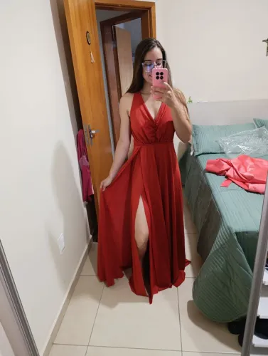 Vestido terracotta