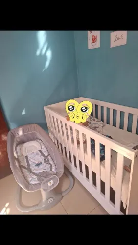 Vendo berço 3 em 1 cômoda e guarda roupa
