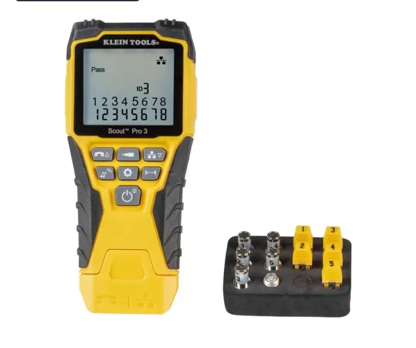 Kit Basico Para Teste De Cabos Klein Tools (LACRADO)