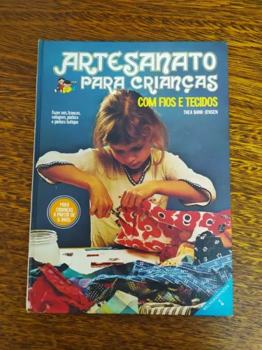 Artesanato Para Crianças com Fios e Tecidos 