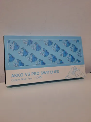 Switchs Akko v3 PRO Cream Blue 24peças