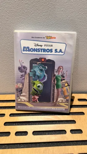 Monstros S.A. - Pixar - DVD Duplo Original - Dublado e Legendado em PT/BR