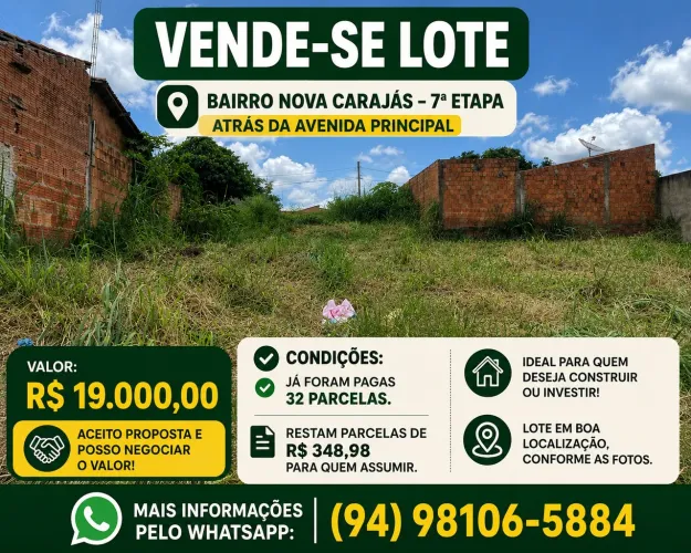 Lote a venda