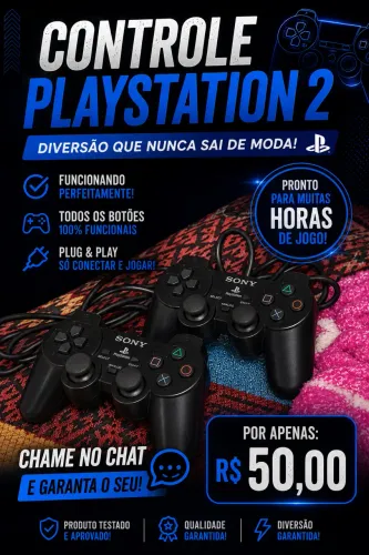 Vende se dois controles de play station