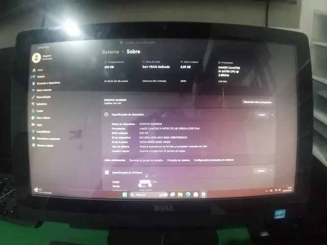 All in One Dell Optiplex  3011 Core I5