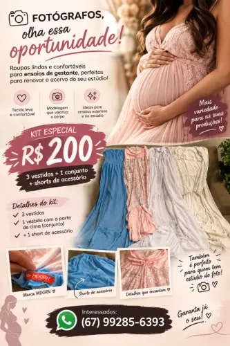 Roupas para gestante