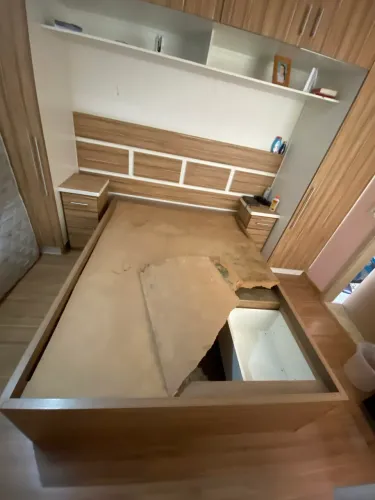 Cama casal planejada