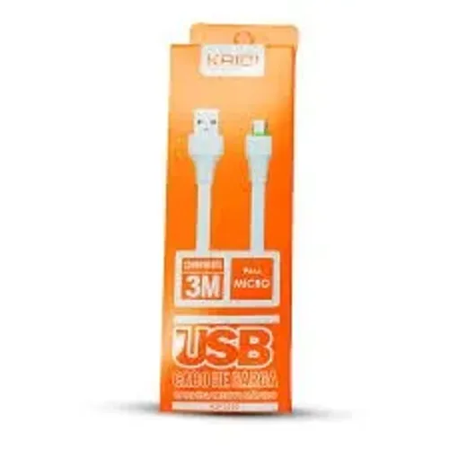 cabo micro usb 3 metros