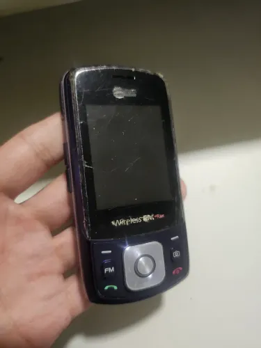 celular lg gb230 antigo para colecionadores funcionando roxo só precisa carregar up